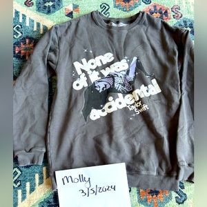 💙🕛 Taylor Swift Midnights Mastermind Crewneck XS 🕛💙